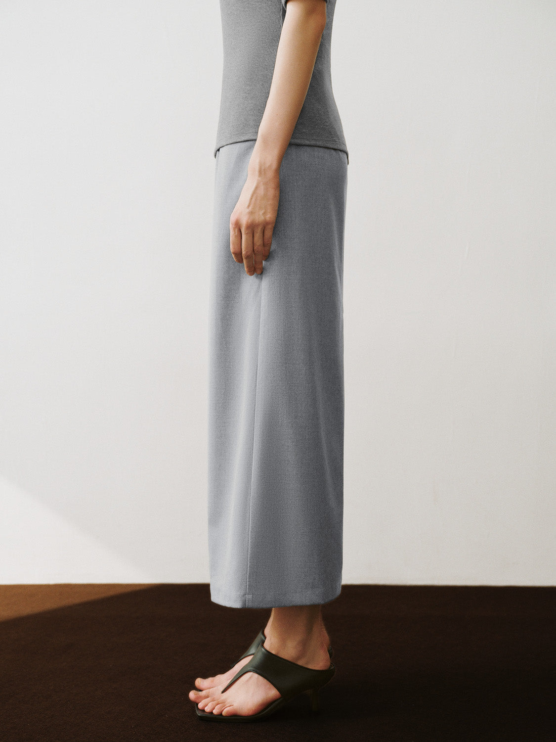 Midi Straight Skirt