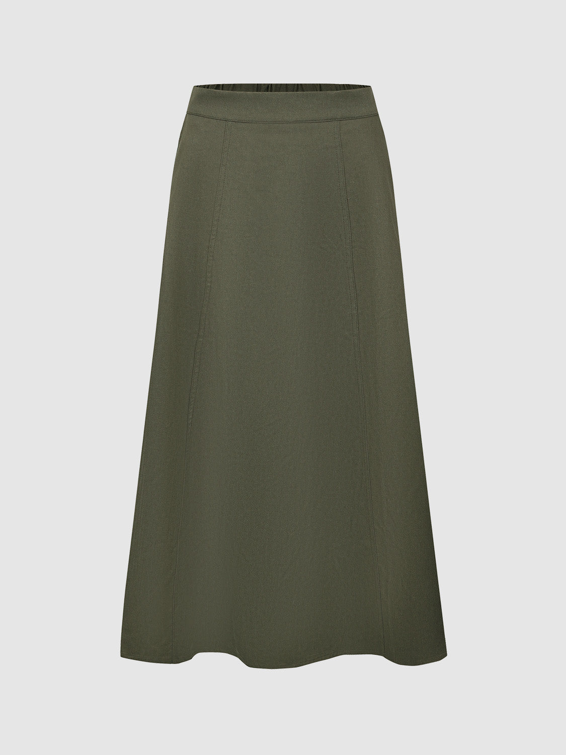 Midi A-Line Skirt