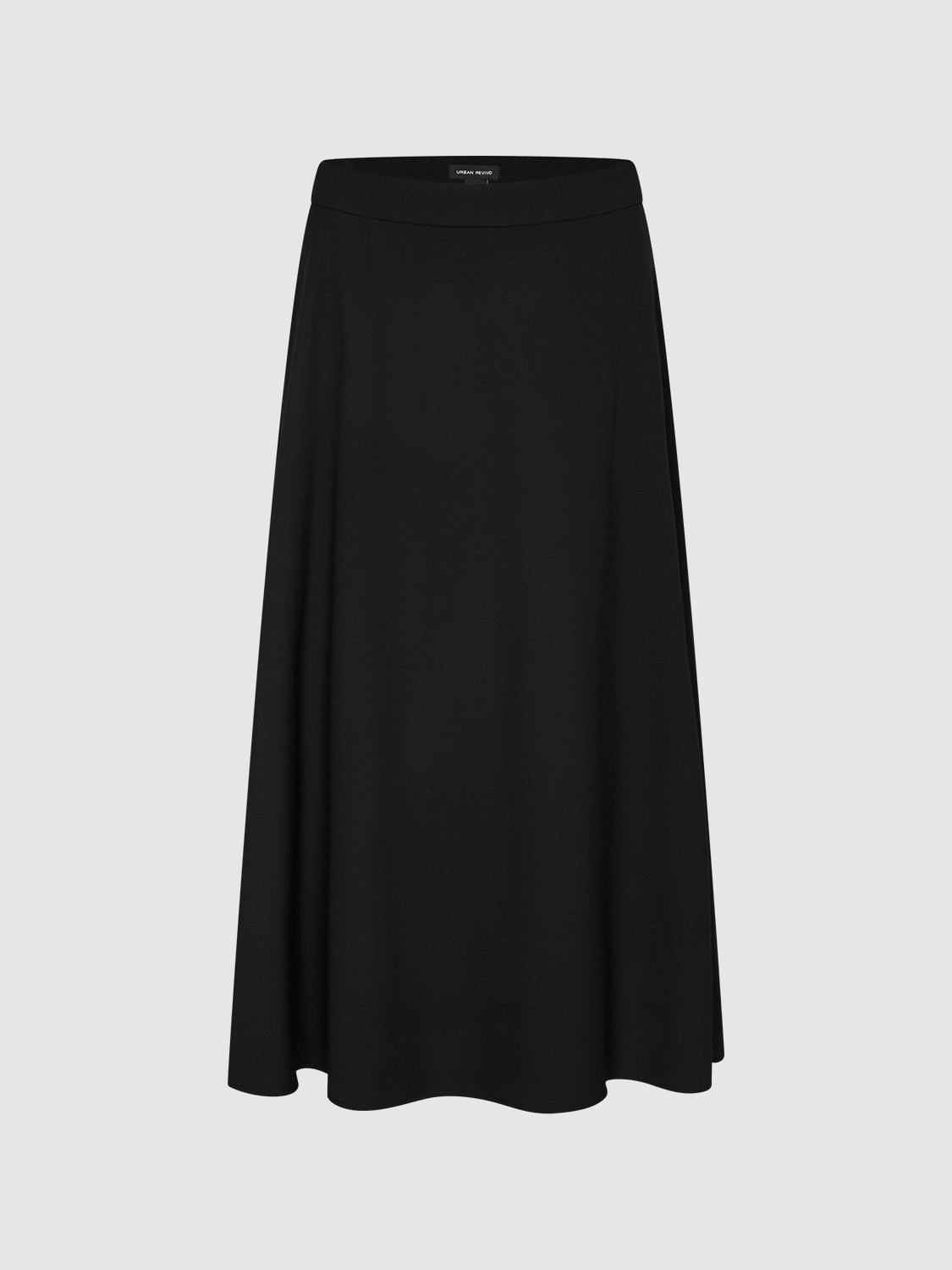 Midi A-Line Skirt