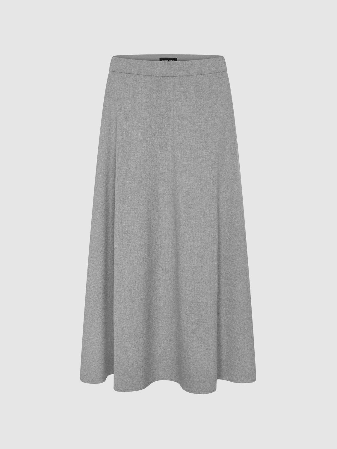 Midi A-Line Skirt