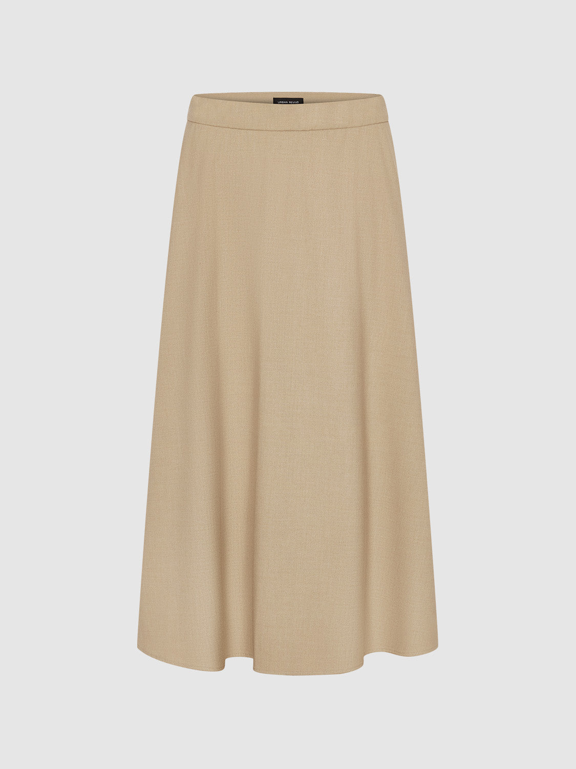 Midi A-Line Skirt