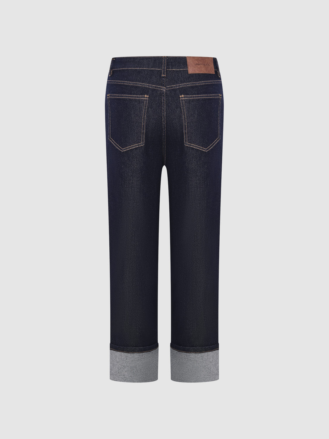 Rolled Up Hem Skinny Jeans