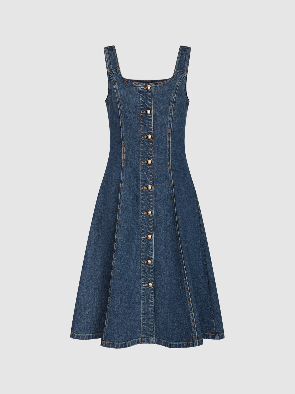 A-Line Denim Dresses