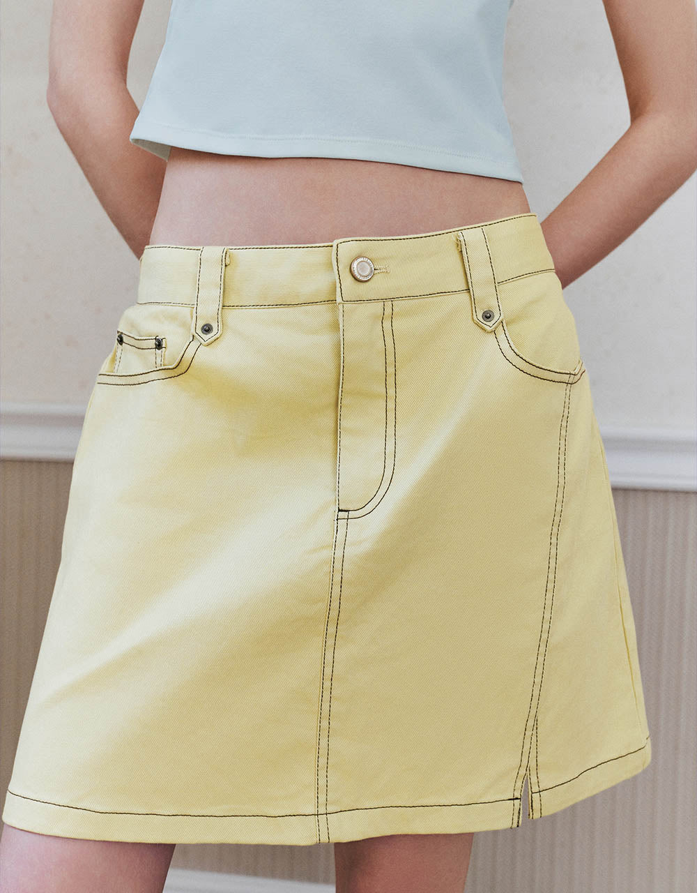 Mini A-Line Skirt