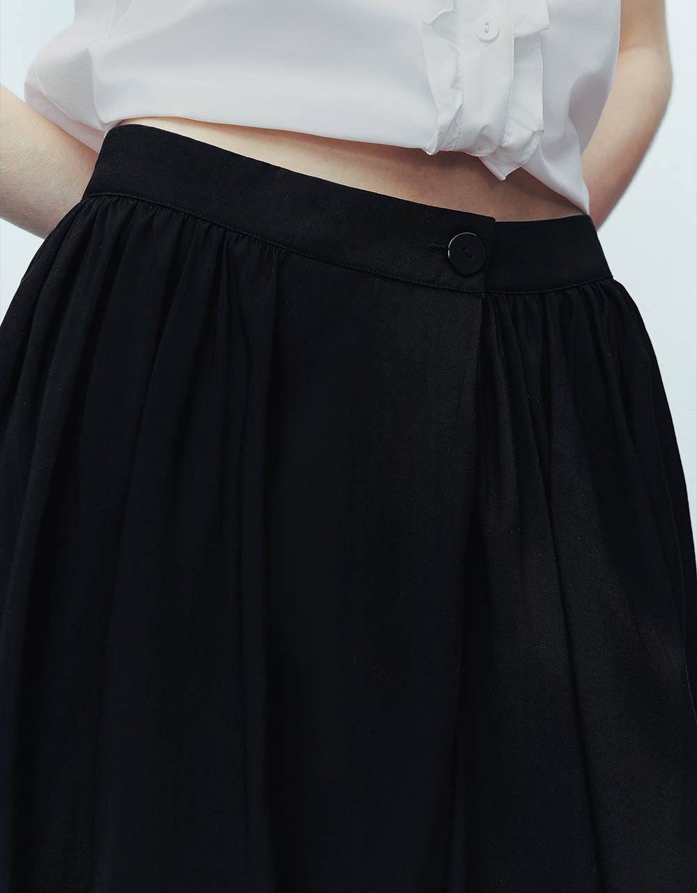 Midi A-Line Skirt