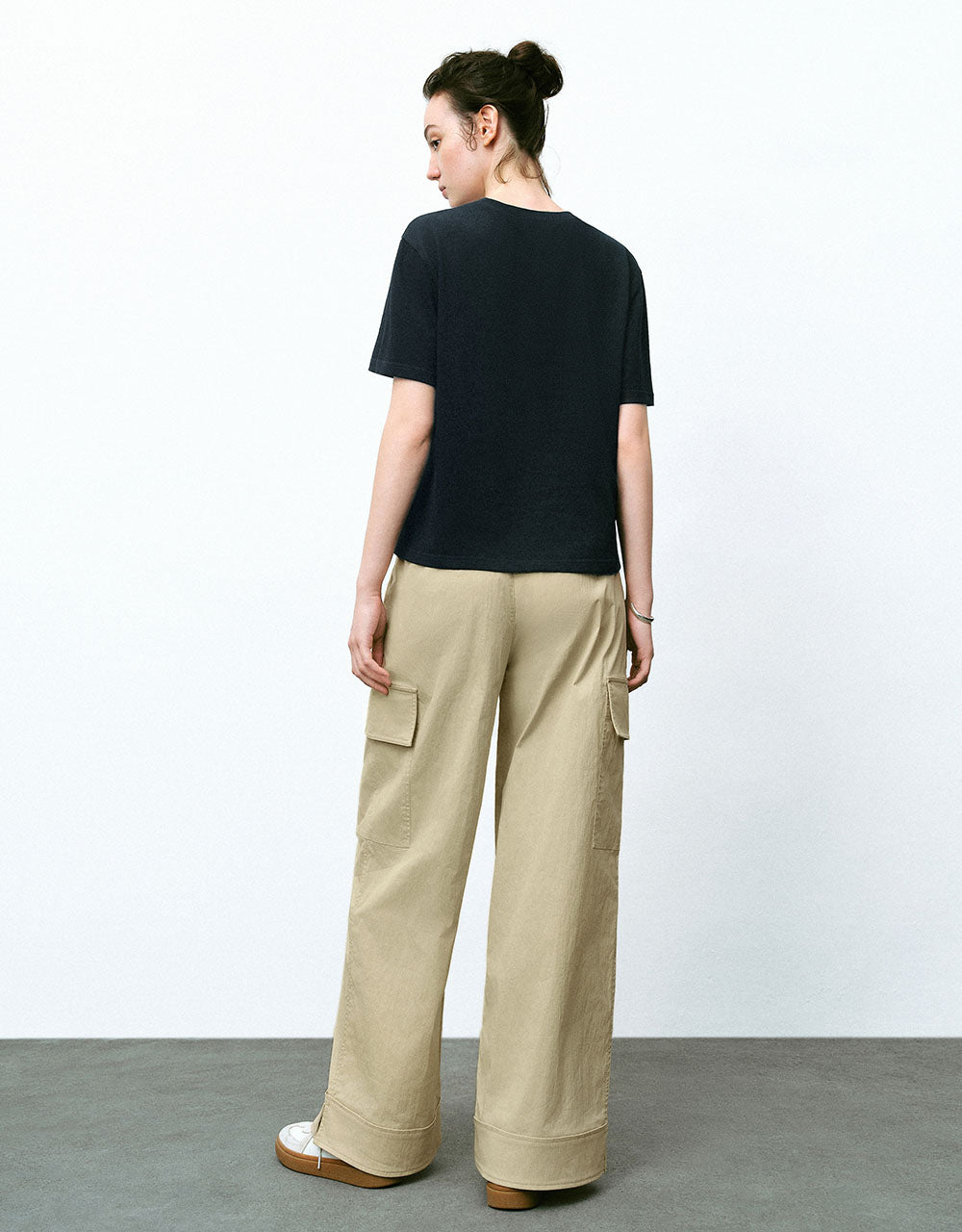 Loose Wide-Leg Pants