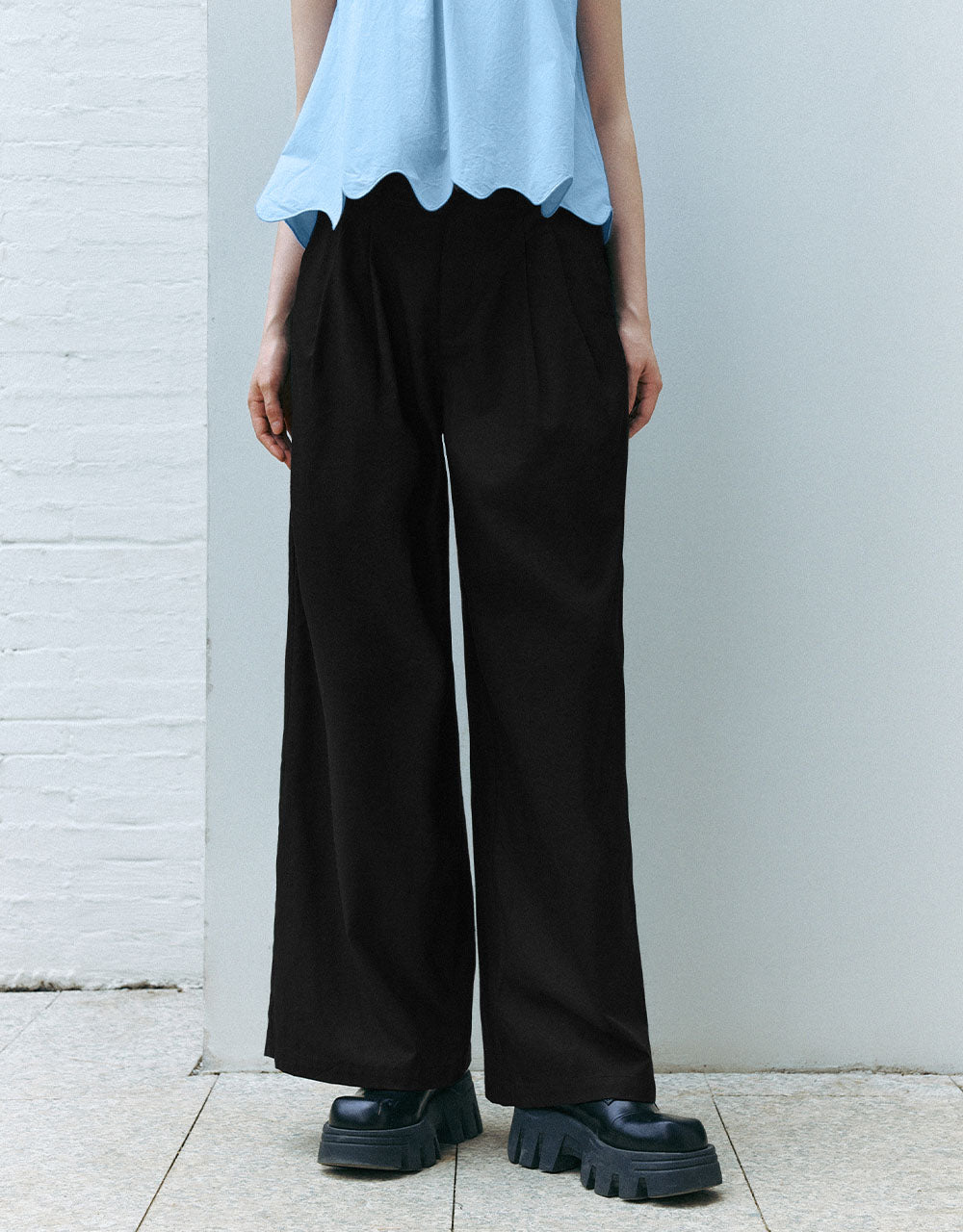 Wide-Leg Loose Pants