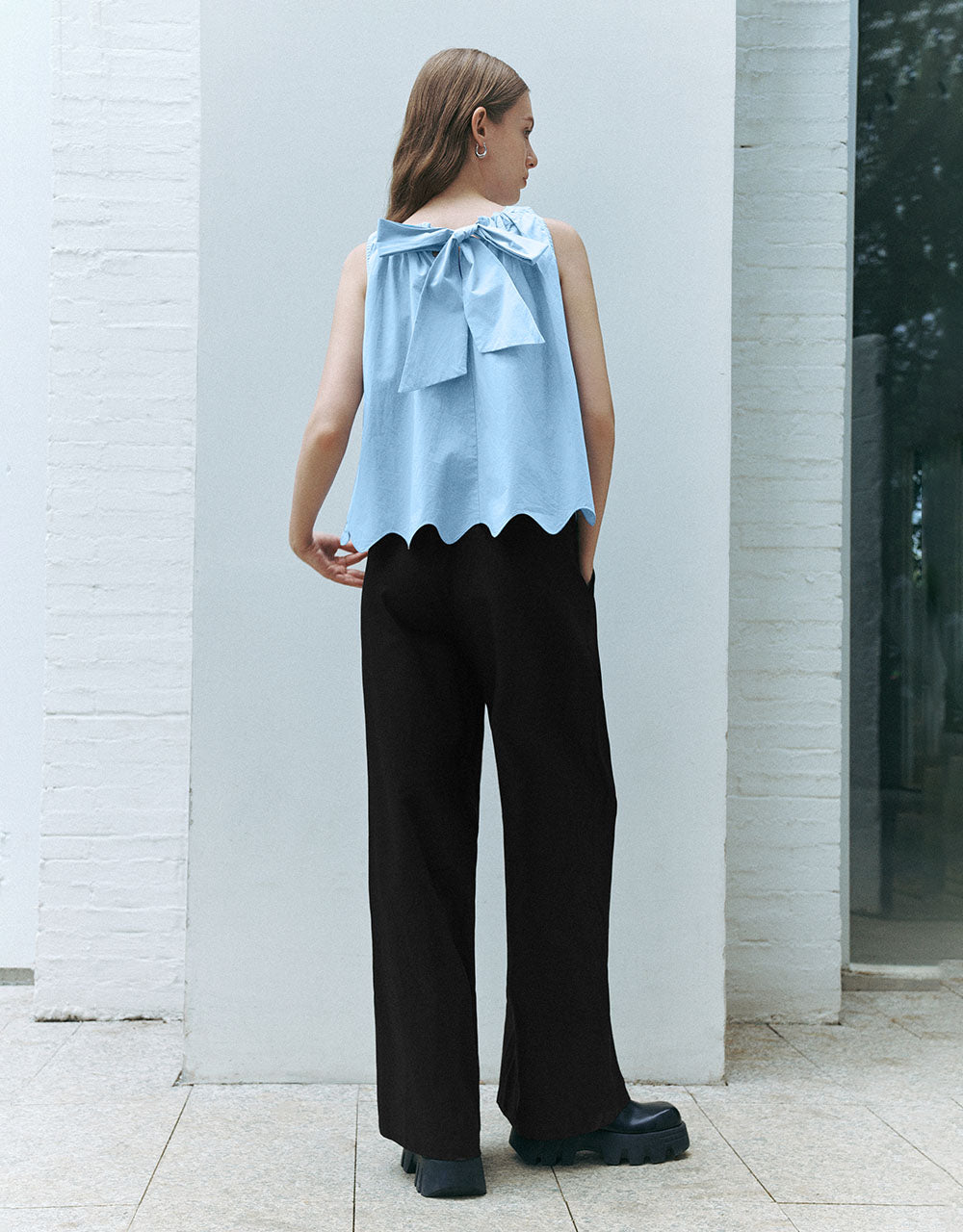 Wide-Leg Loose Pants