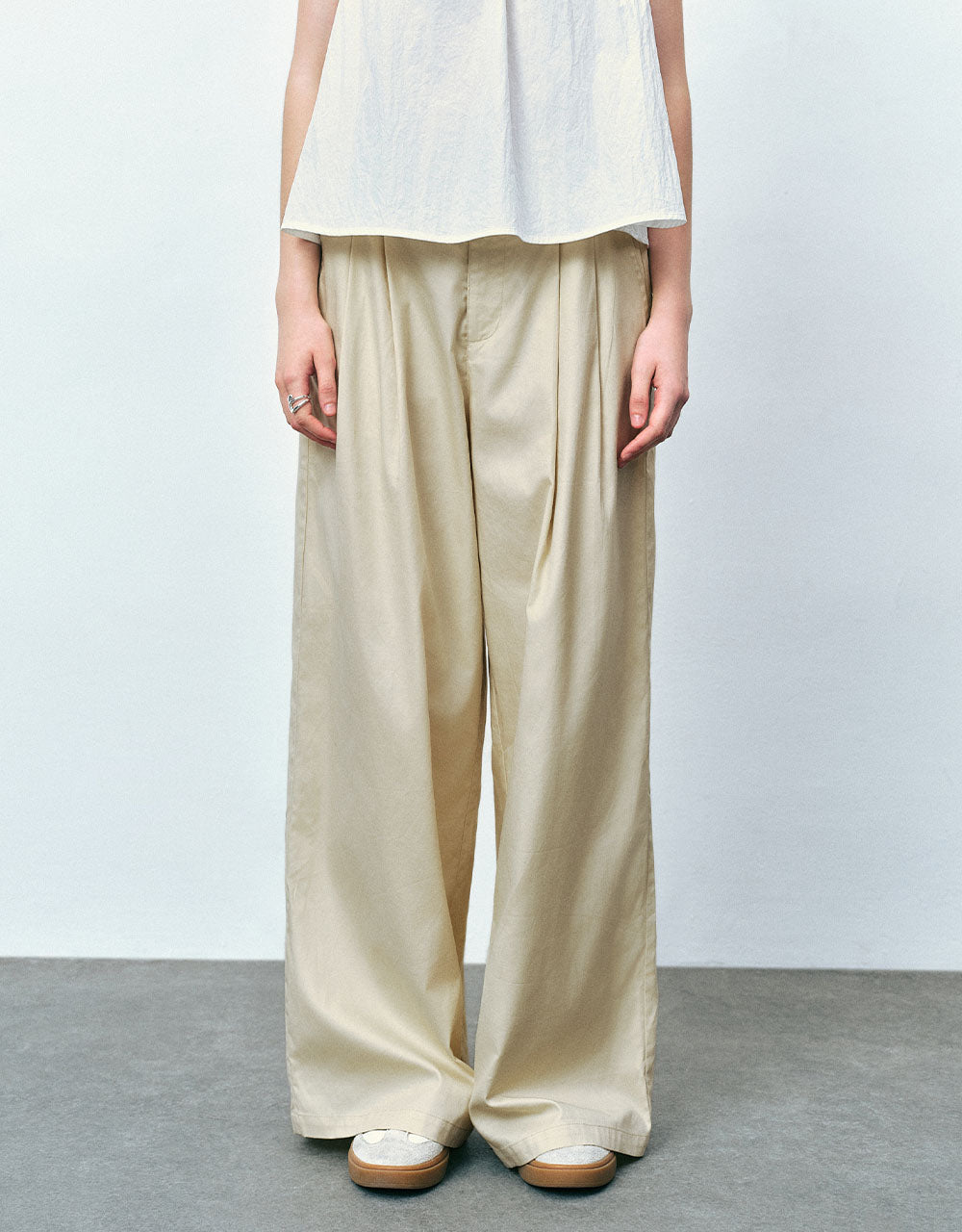 Wide-Leg Loose Pants