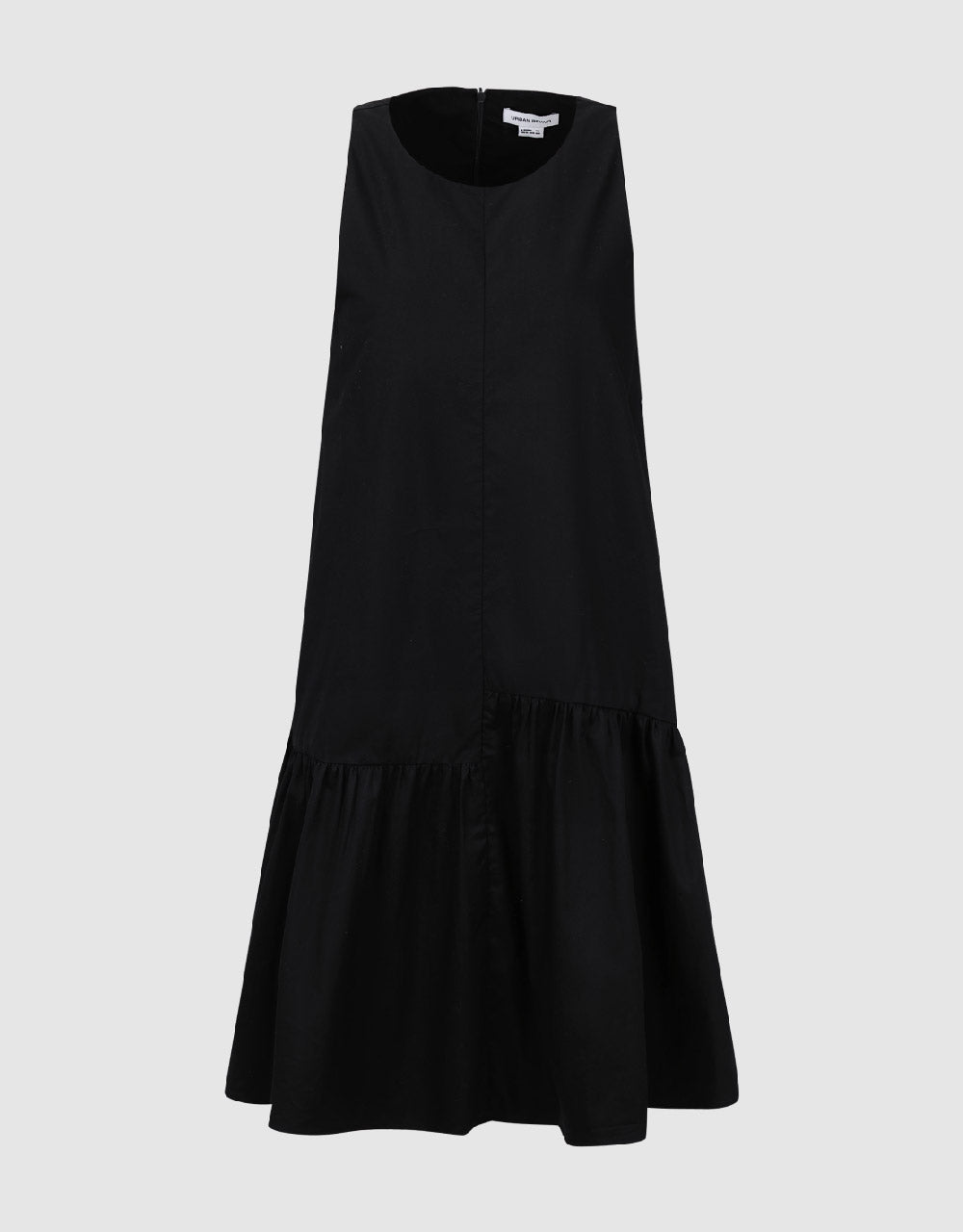 Sleeveless Crew Neck A-Line Dress