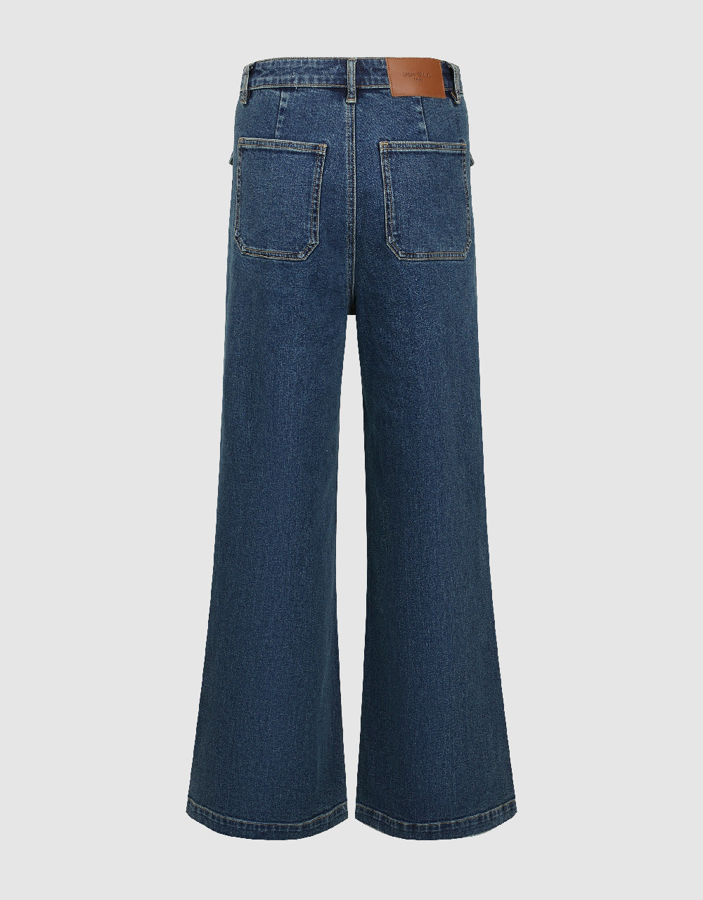 Front Pockets Straight Jeans