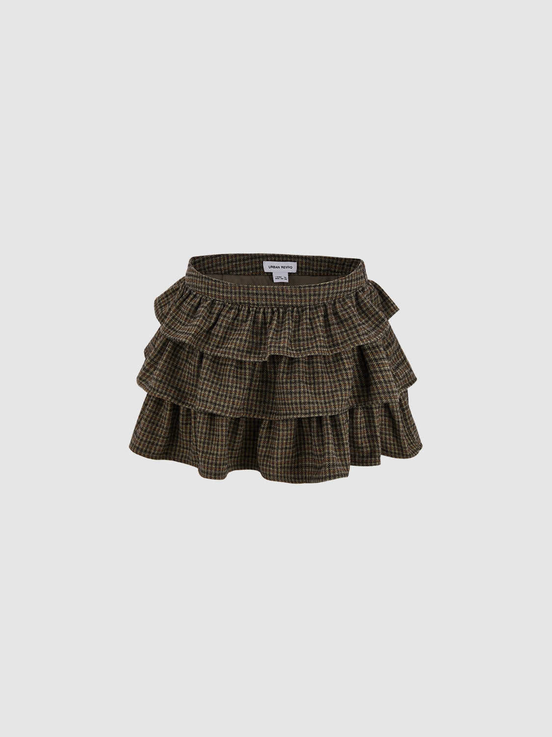 Ruffle Hem Mini A-Line Skirts