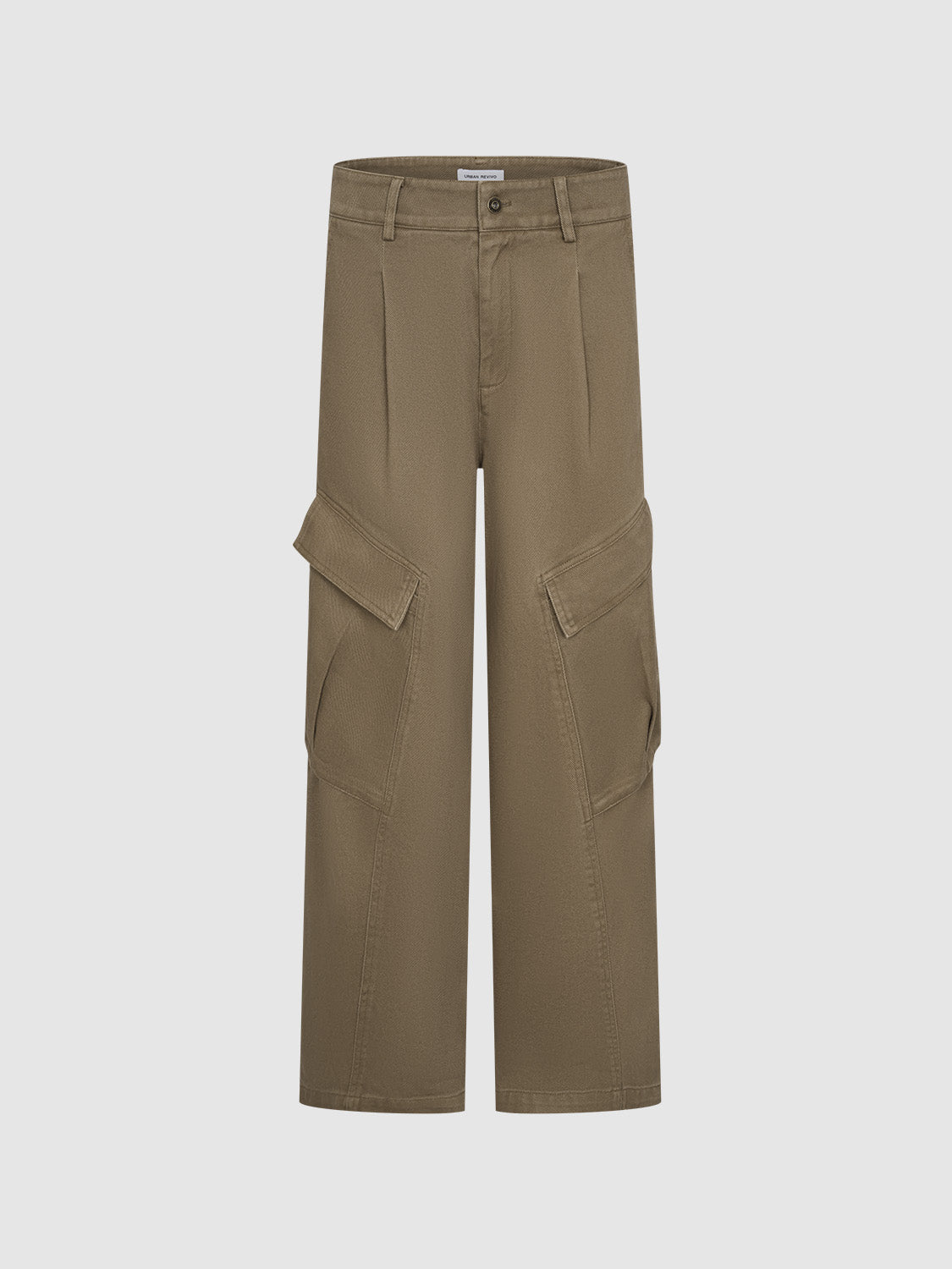 Side Pocket Wide-Leg Pants