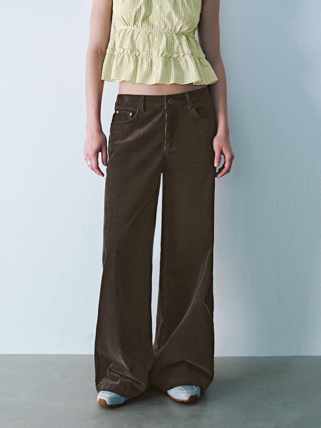 Regular Wide-Leg Pants