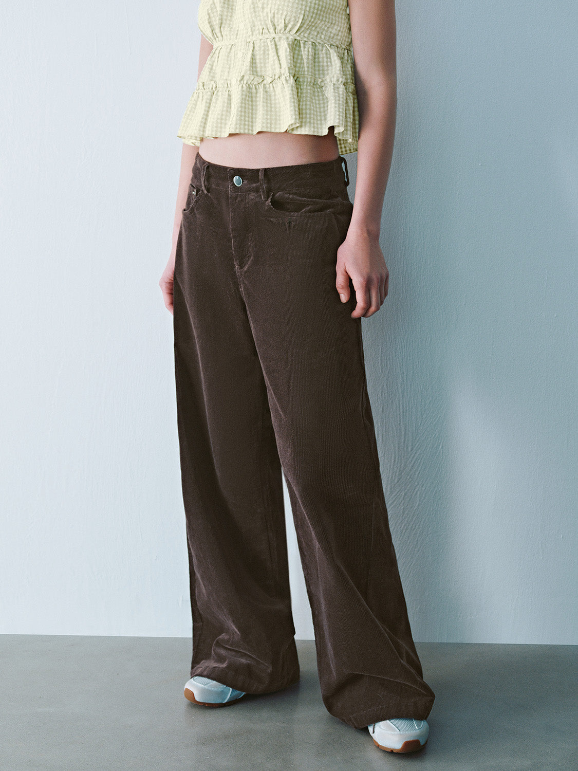 Regular Wide-Leg Pants