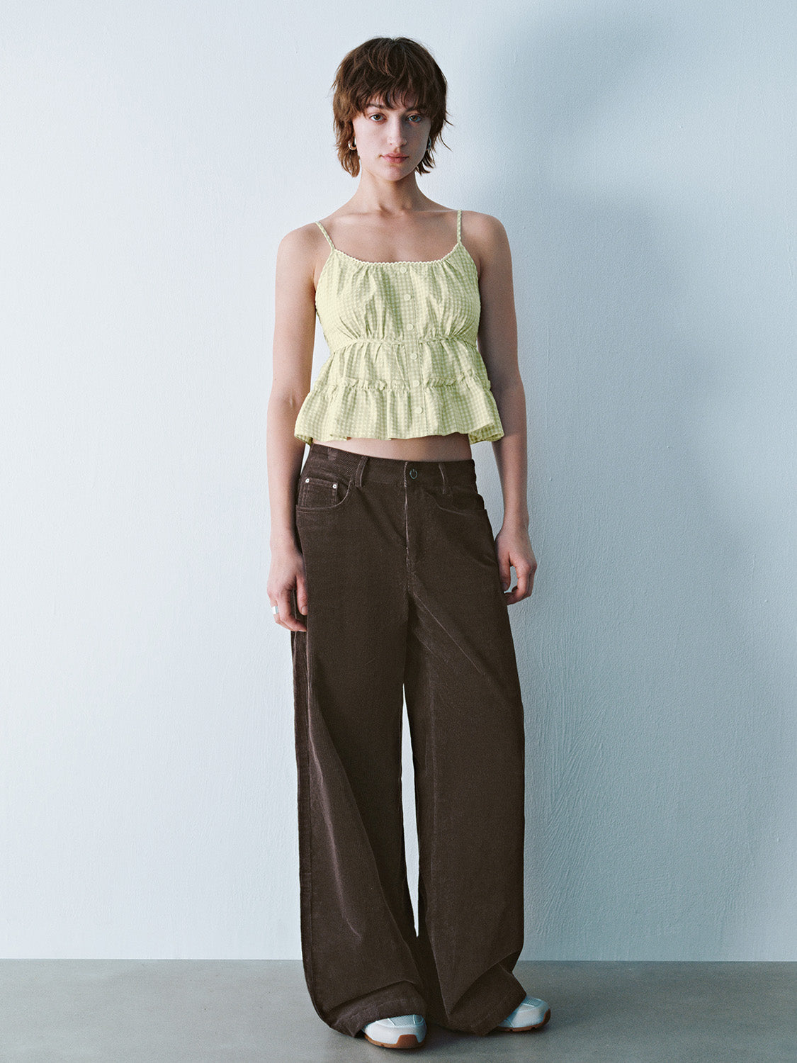 Regular Wide-Leg Pants