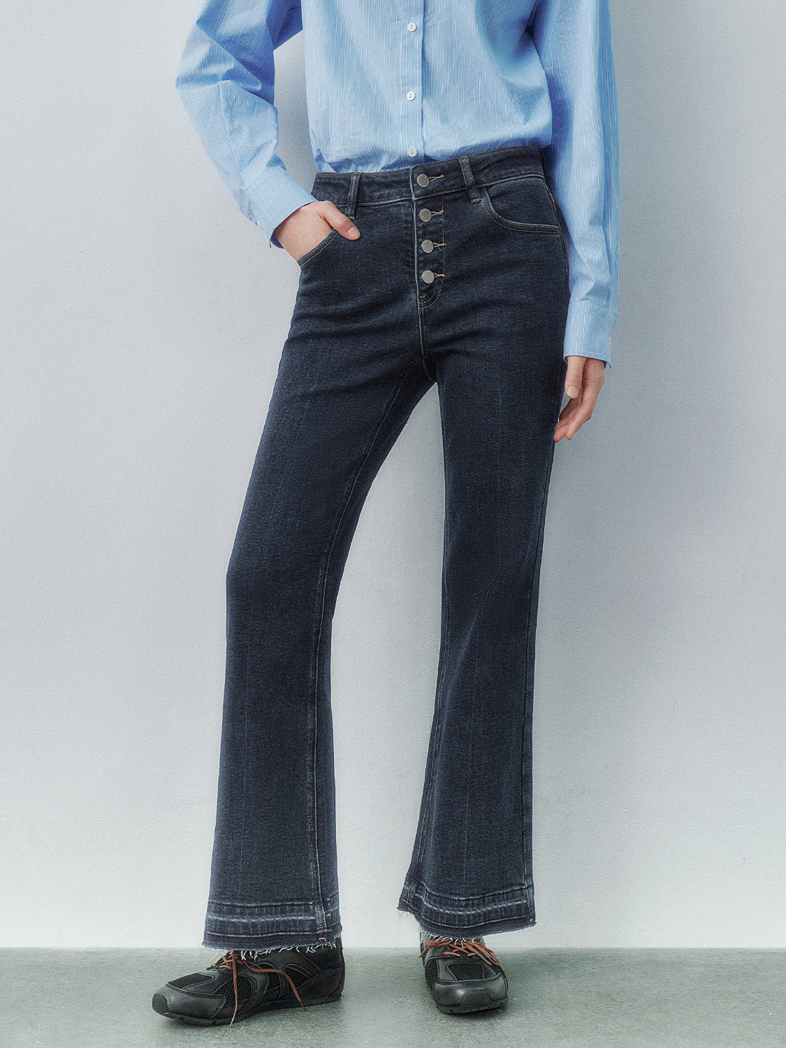 Skinny High Rise Denim Jeans