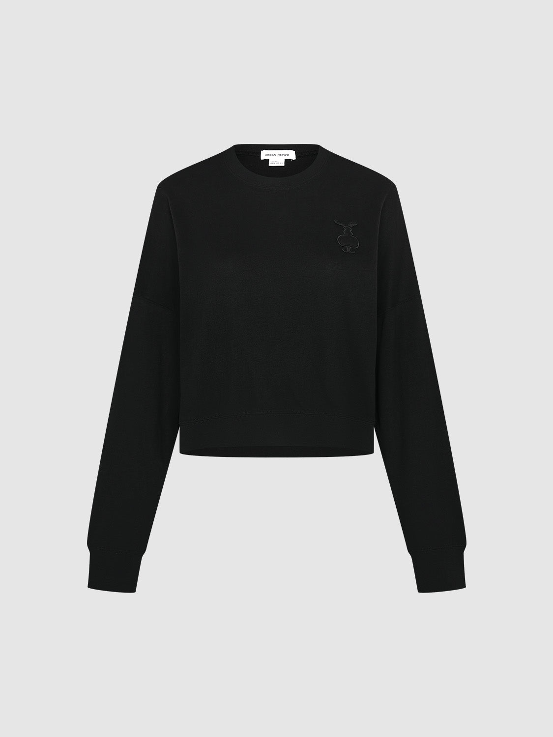 Crew Neck Loose Sweatshirt