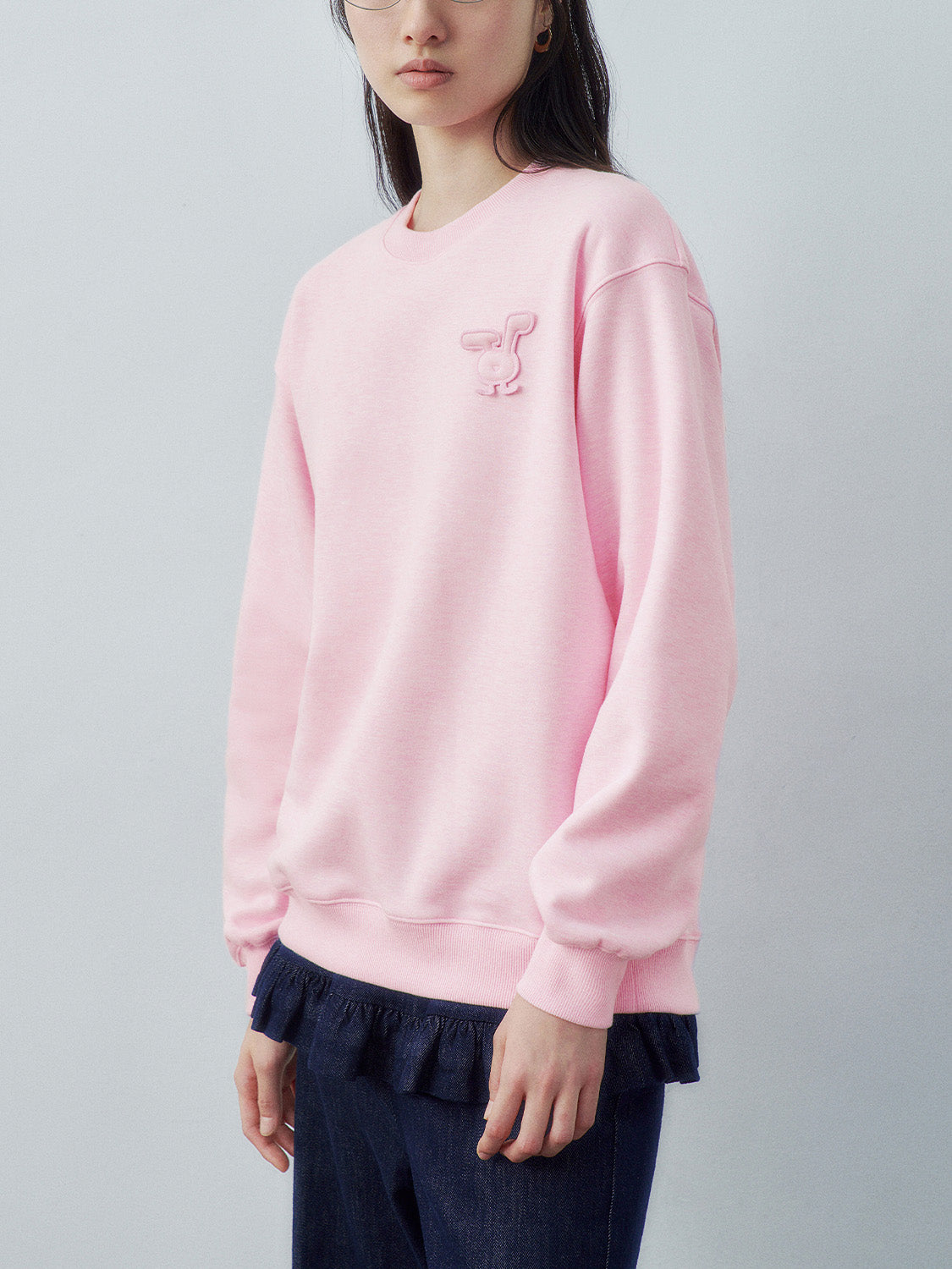 Crew Neck Loose Sweatshirts