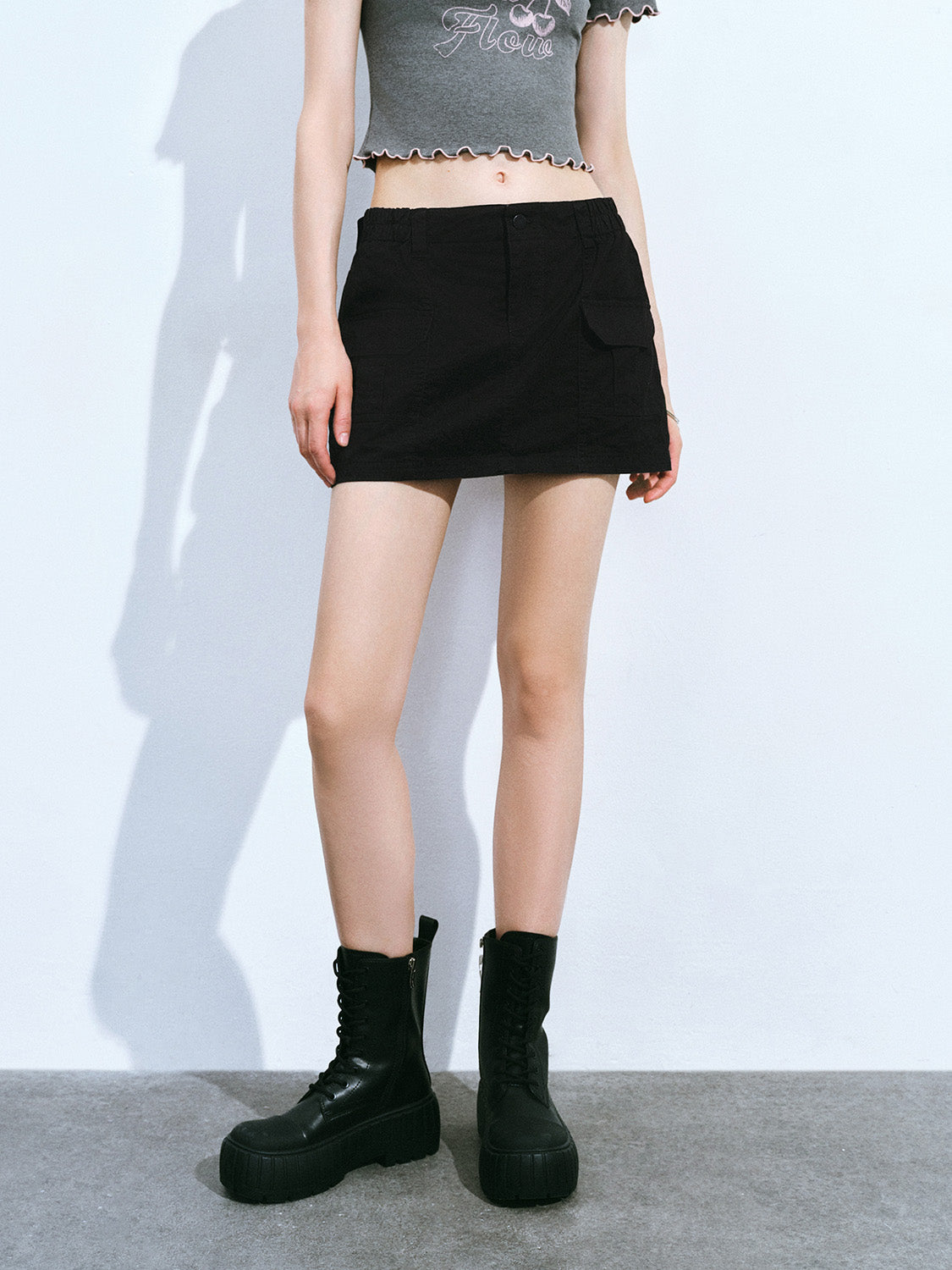 Mini Straight Skirt