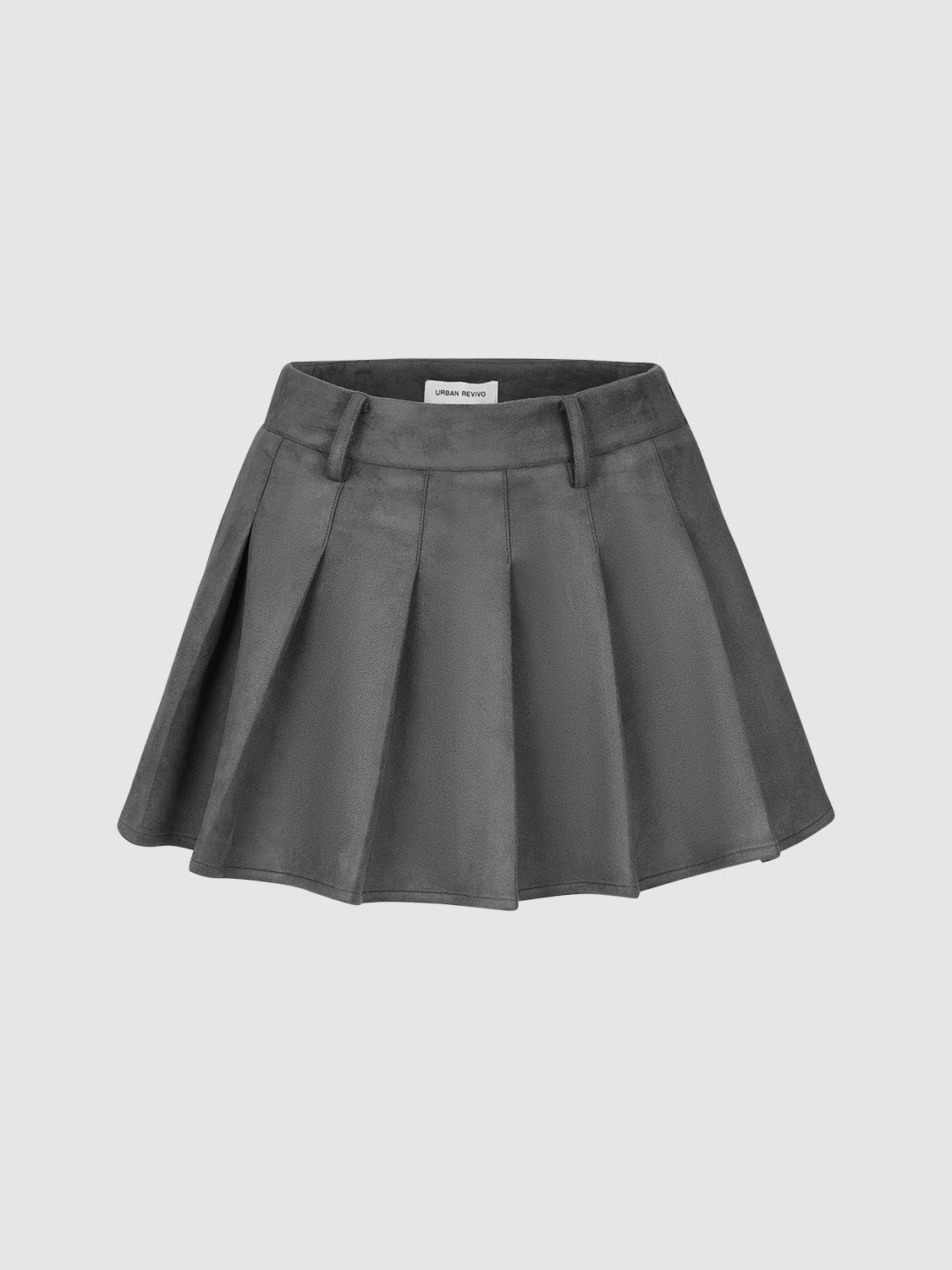 Pleated A-Line Skirts