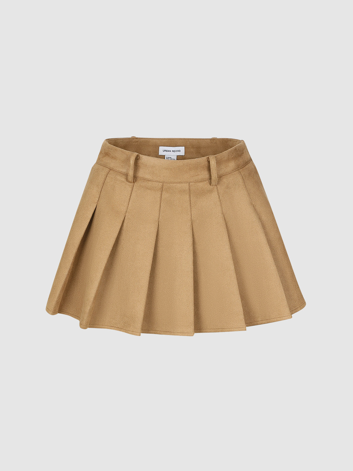 Pleated A-Line Skirts