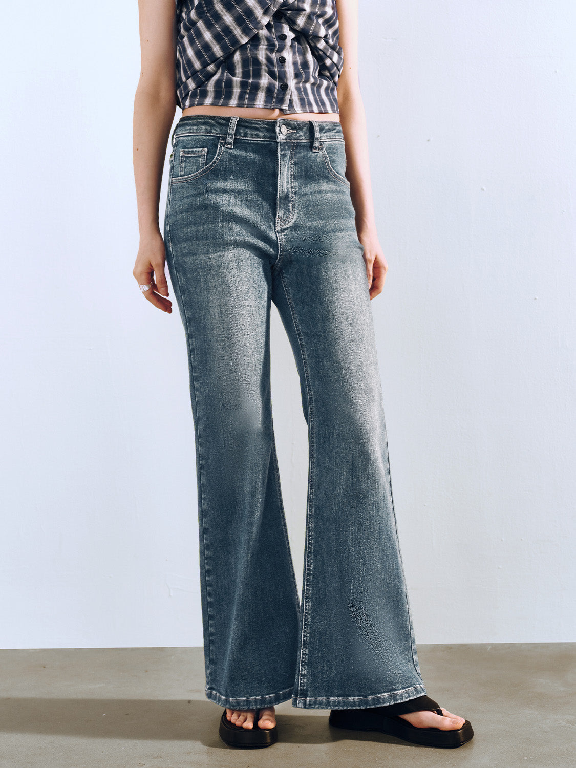 Skinny Flare Jeans