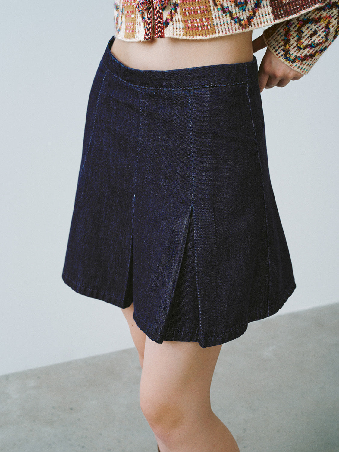 Mini Denim Skirt